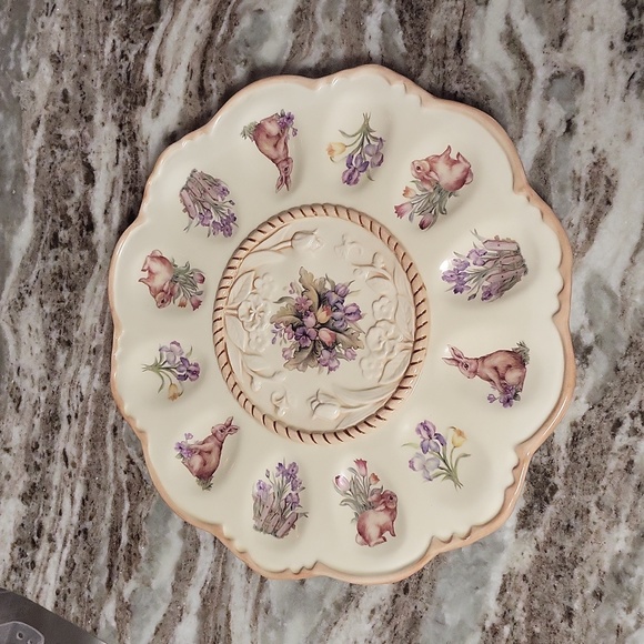 Cracker Barrel Other - Cracker Barrel Easter Deviled Egg Plate